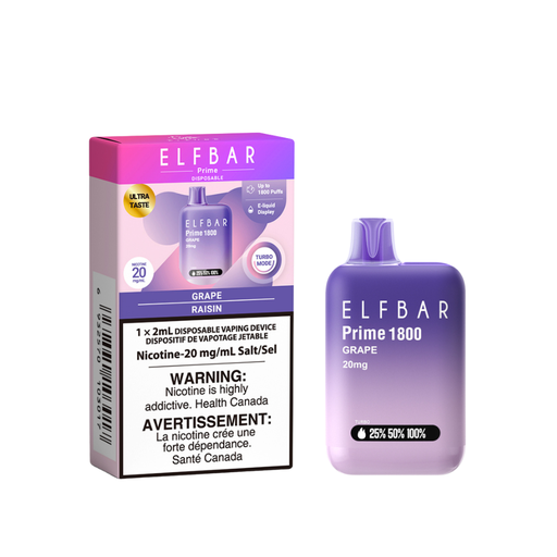 Elfbar Prime 1800 Grape